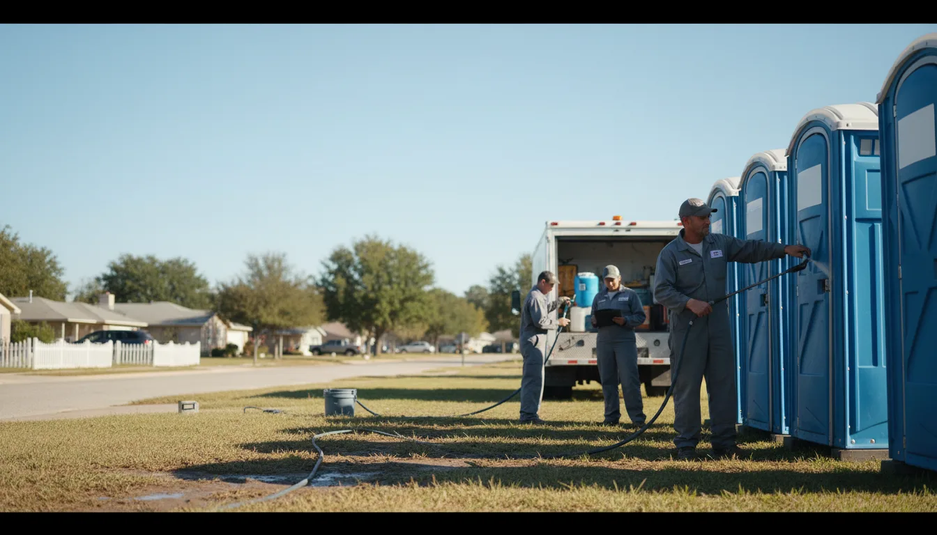 Long-Term Portable Toilet Rental in Union Grove, AL near me